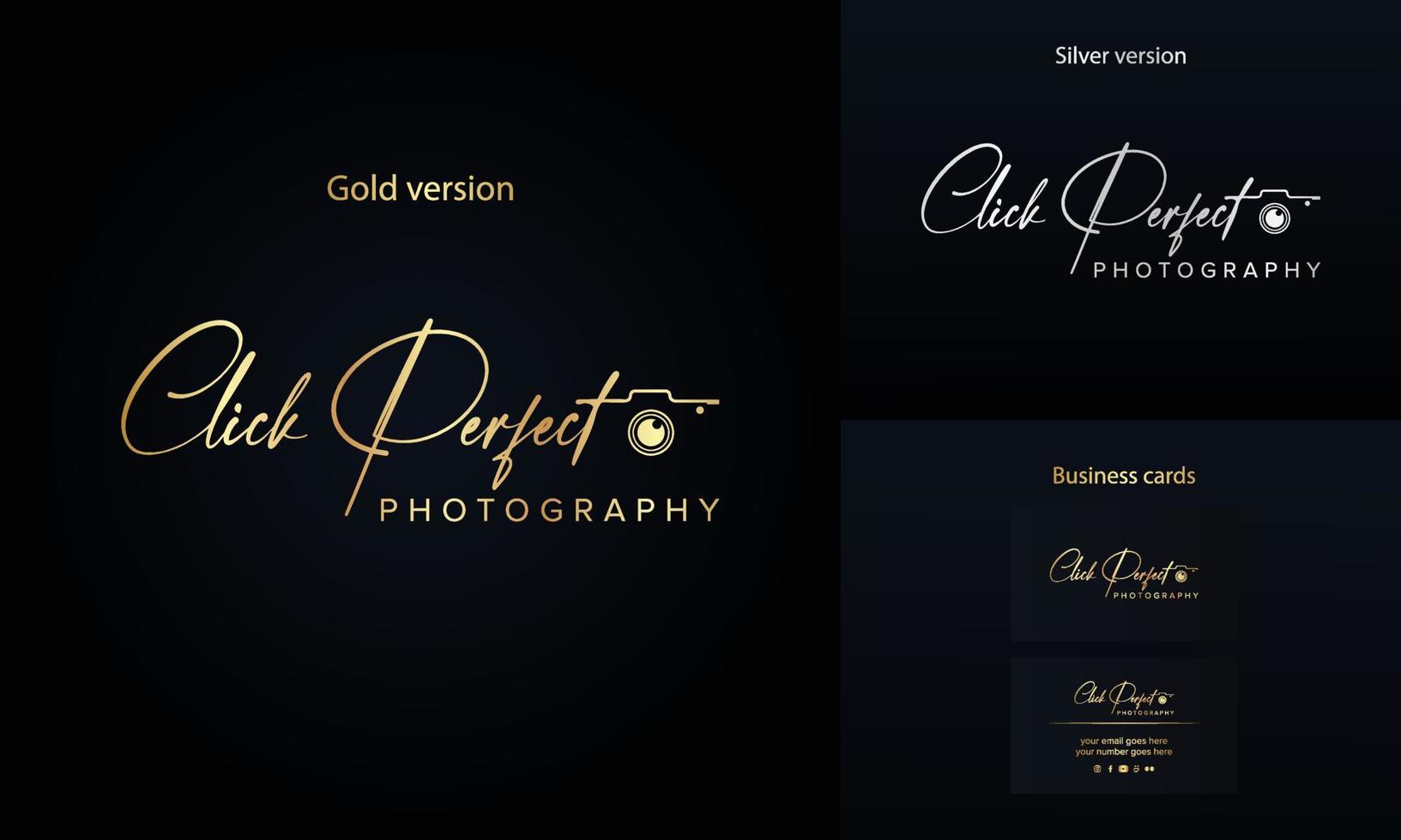 Camera photography logo icon vector template EPS 10