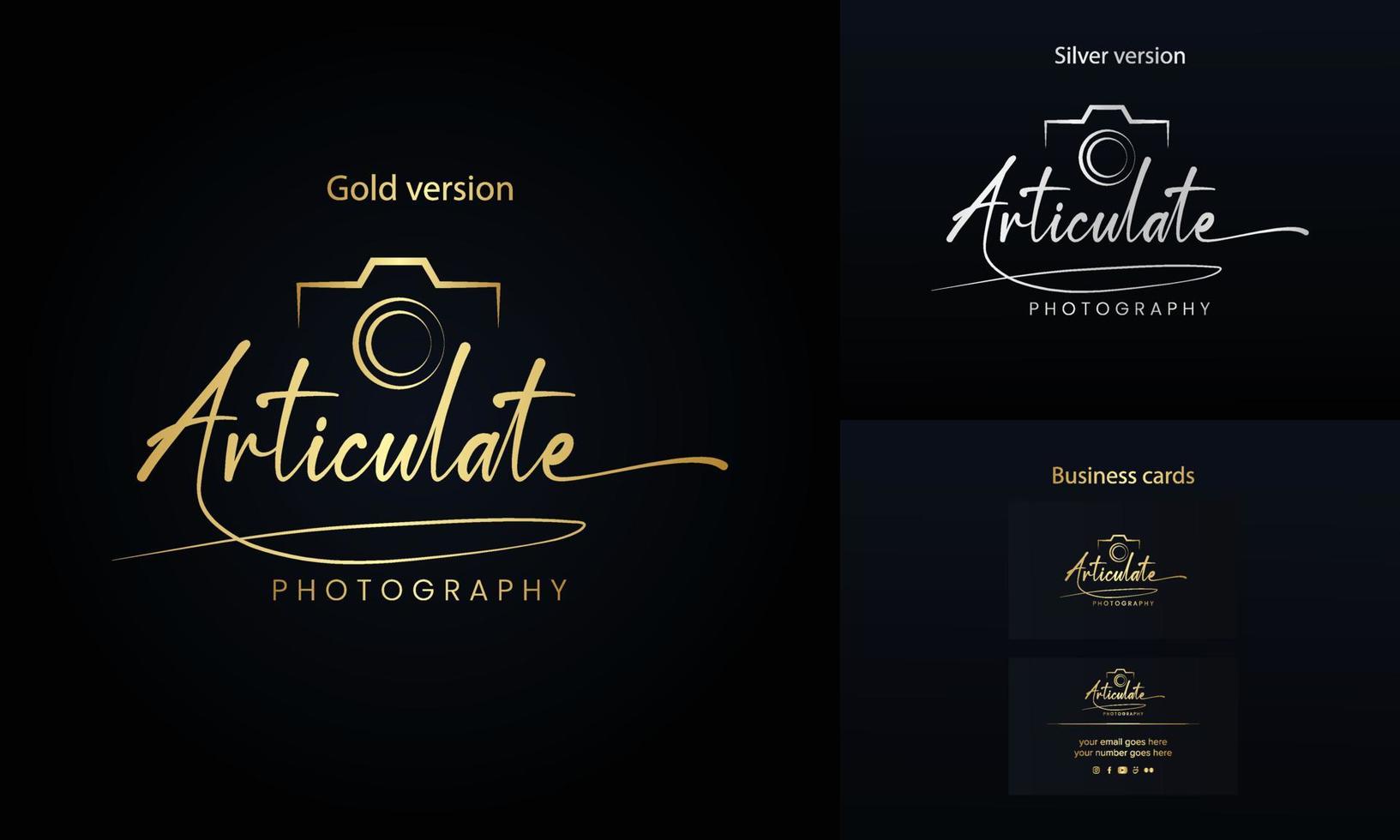 Camera photography logo icon vector template EPS 10