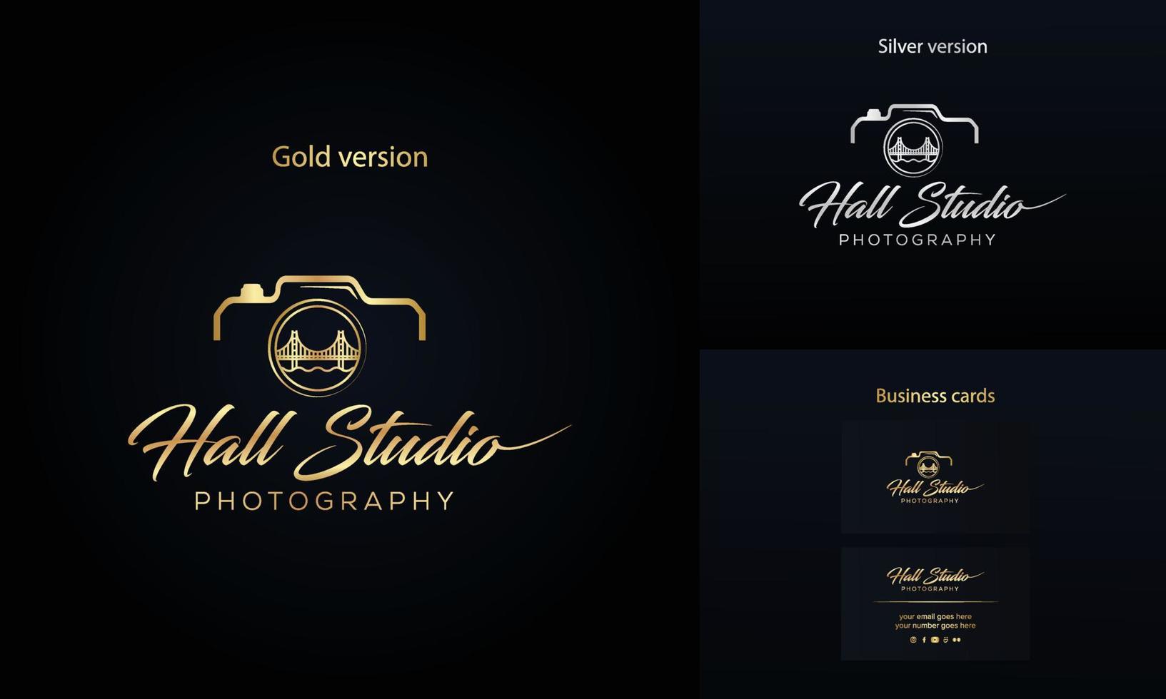 Camera photography logo icon vector template EPS 10