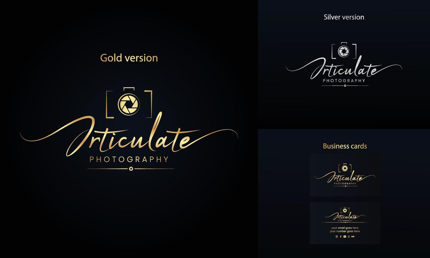 Camera photography logo icon vector template EPS 10