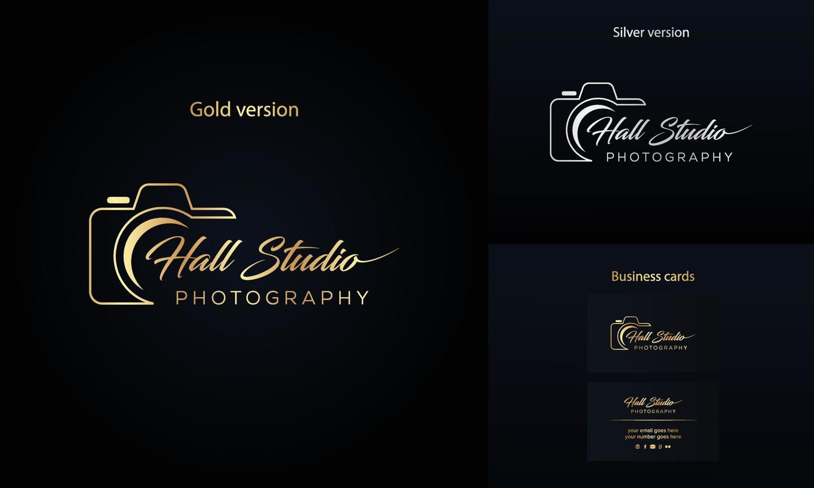 Camera photography logo icon vector template EPS 10