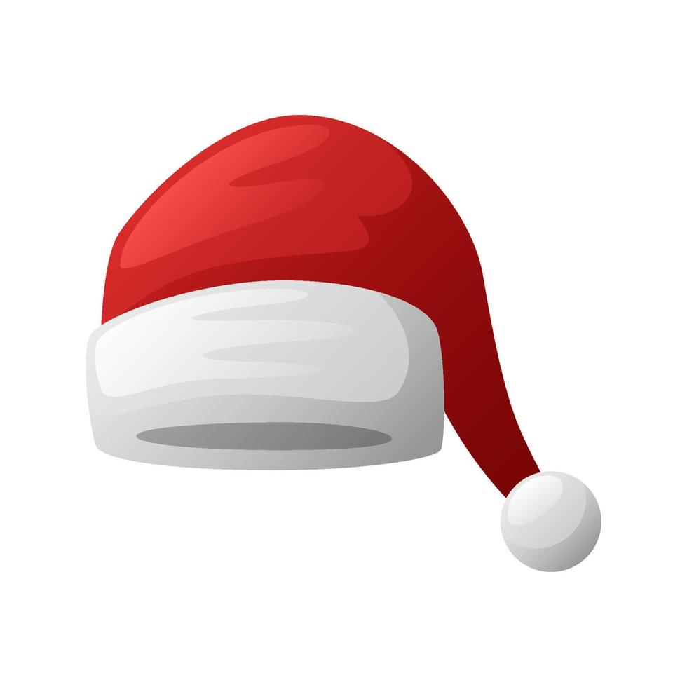 Santa Hat isolated on white background vector