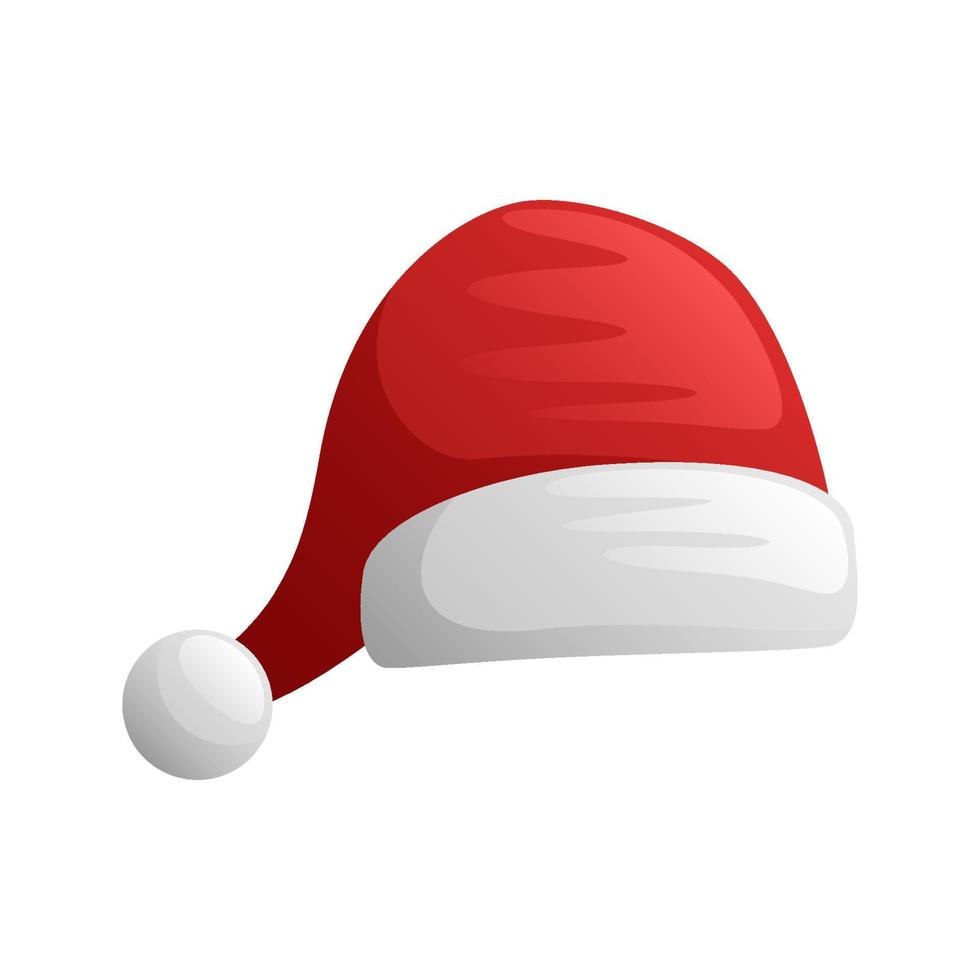 Santa Hat isolated on white background vector