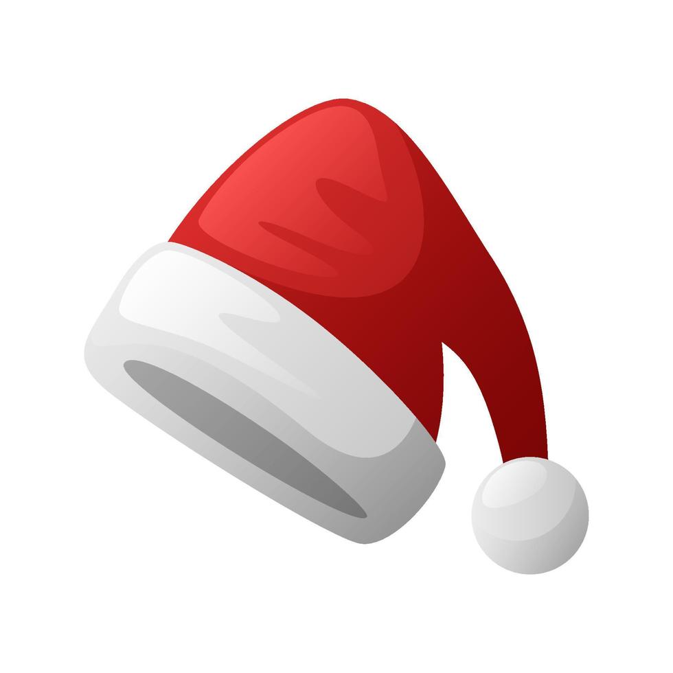 Santa Hat isolated on white background vector