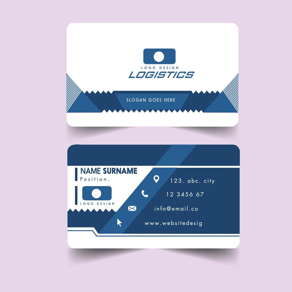 Modern Business card vector