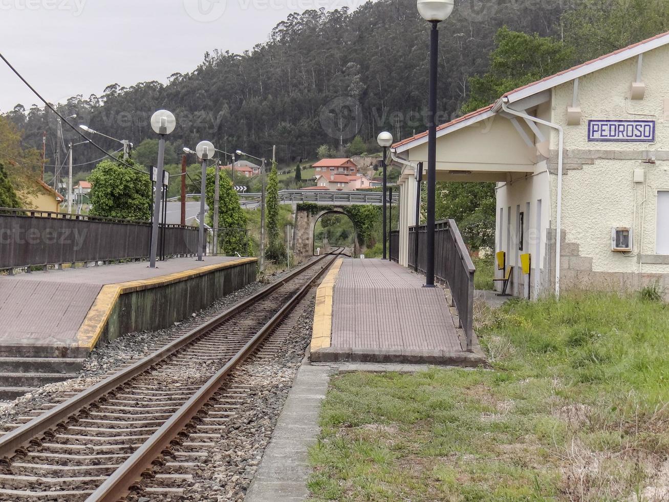 La estación del tren foto