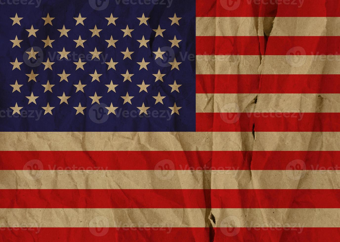 Textured USA flag photo