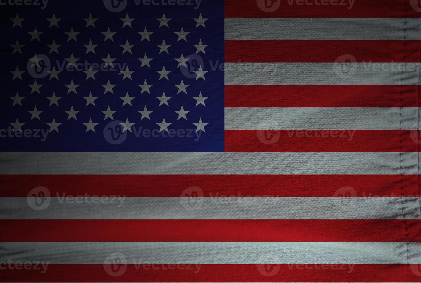 USA waving flag photo
