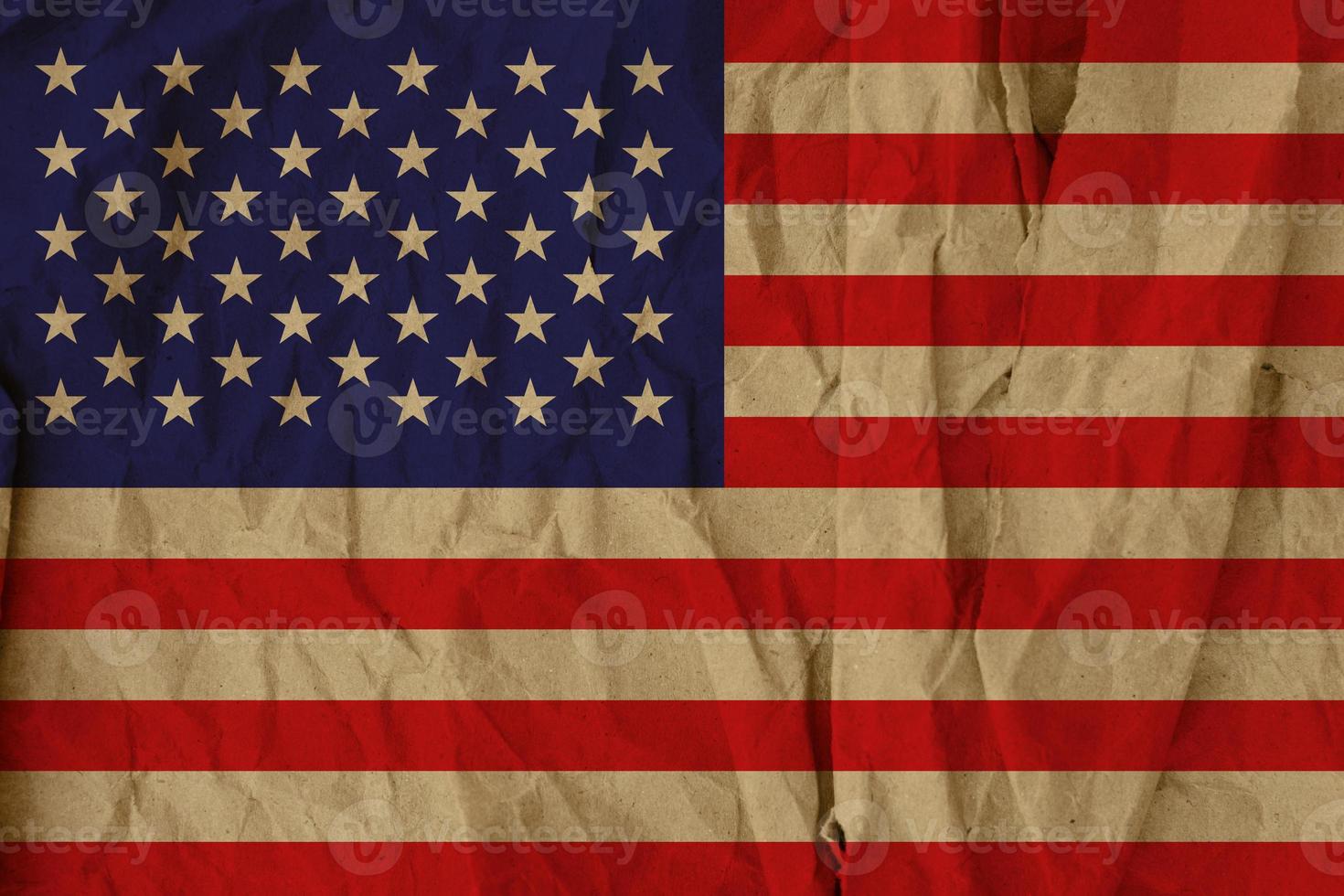 Textured USA flag photo