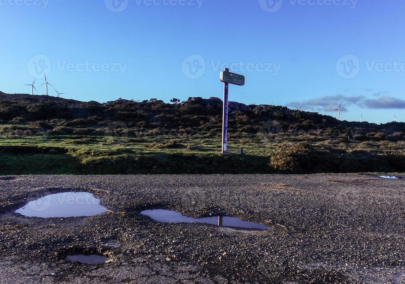 reflections in the puddle photo