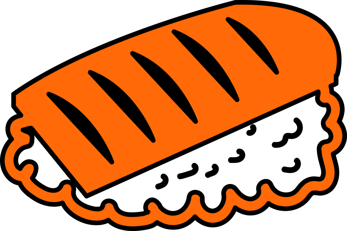 sushi icon japanese food sign symbol design png