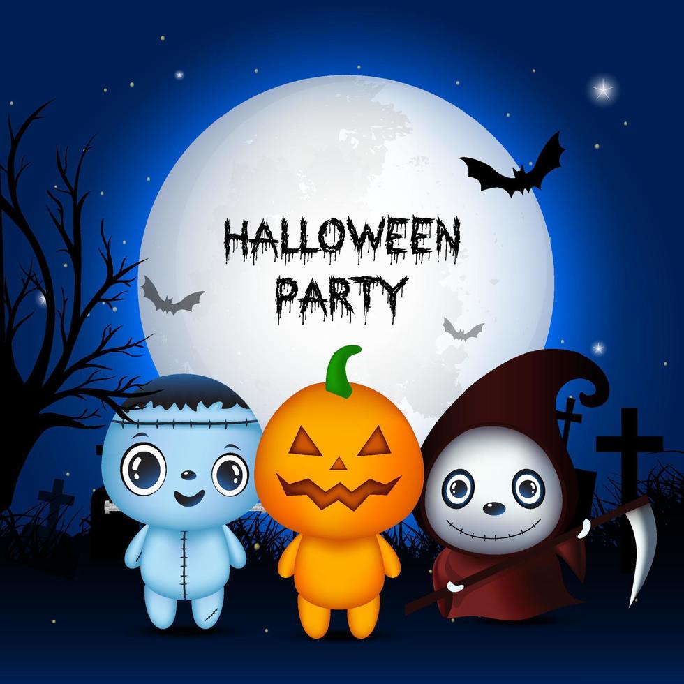 Halloween Party Design vector