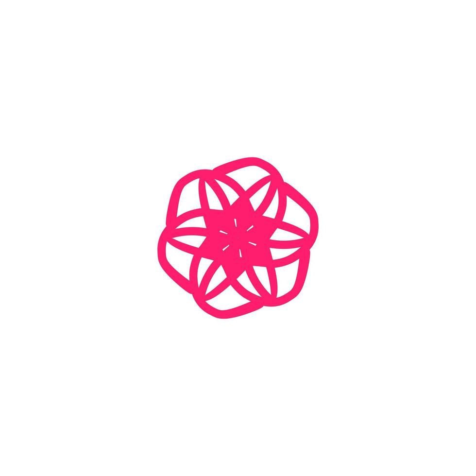 cherry blossom icon or logo vector