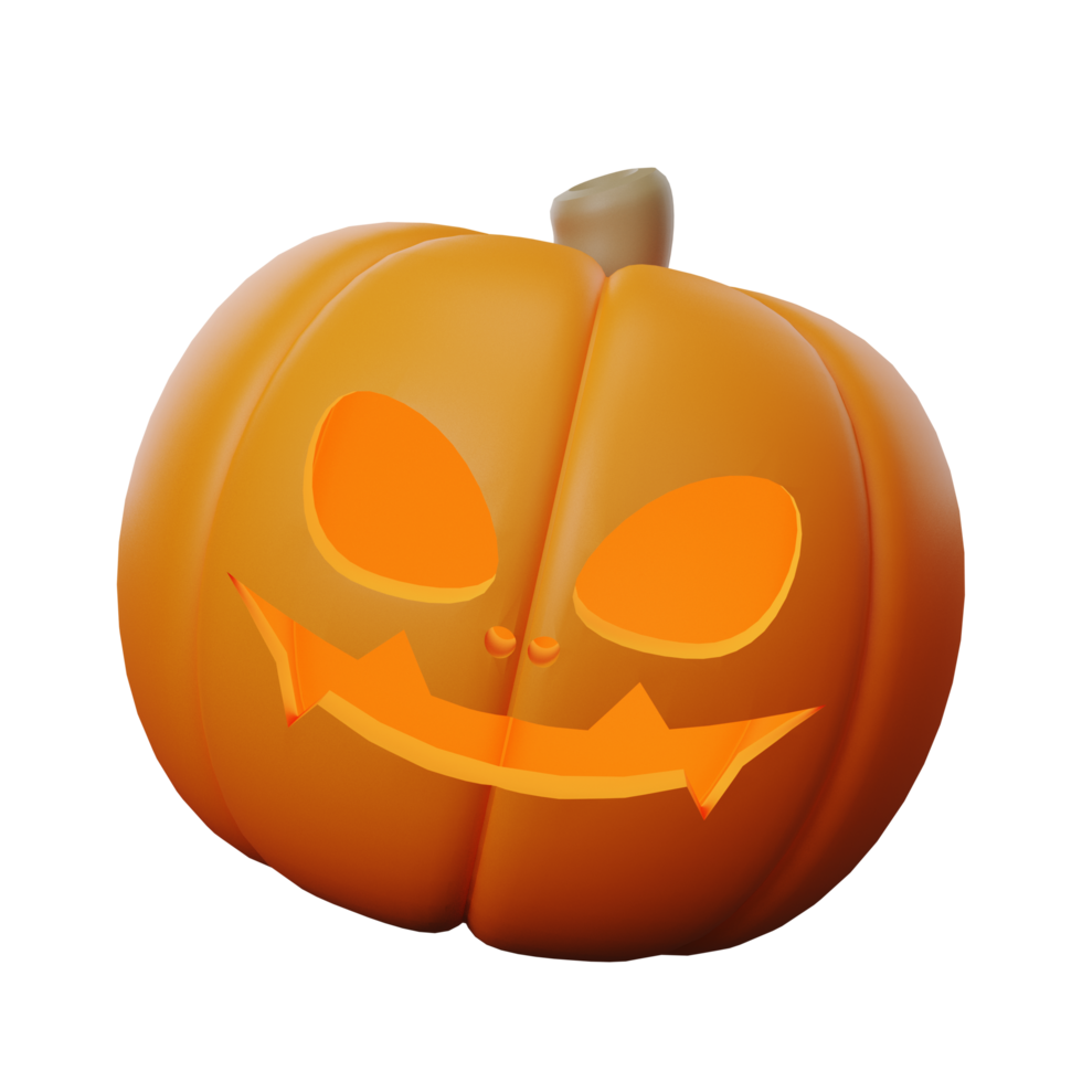 3d calabaza halloween gratis png