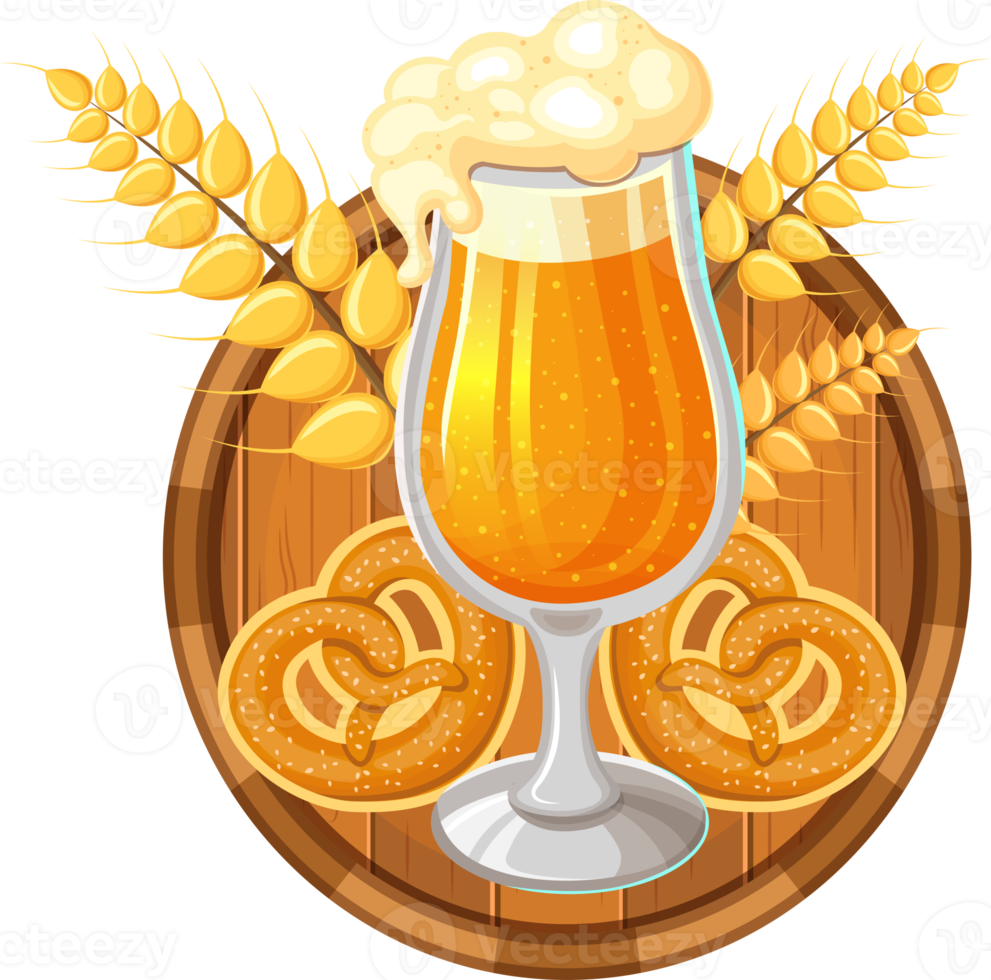 Delicate Oktoberfest elements png