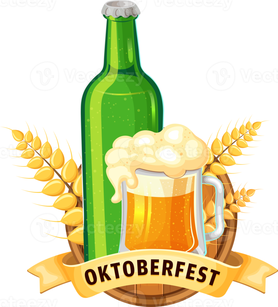 Delicate Oktoberfest elements png