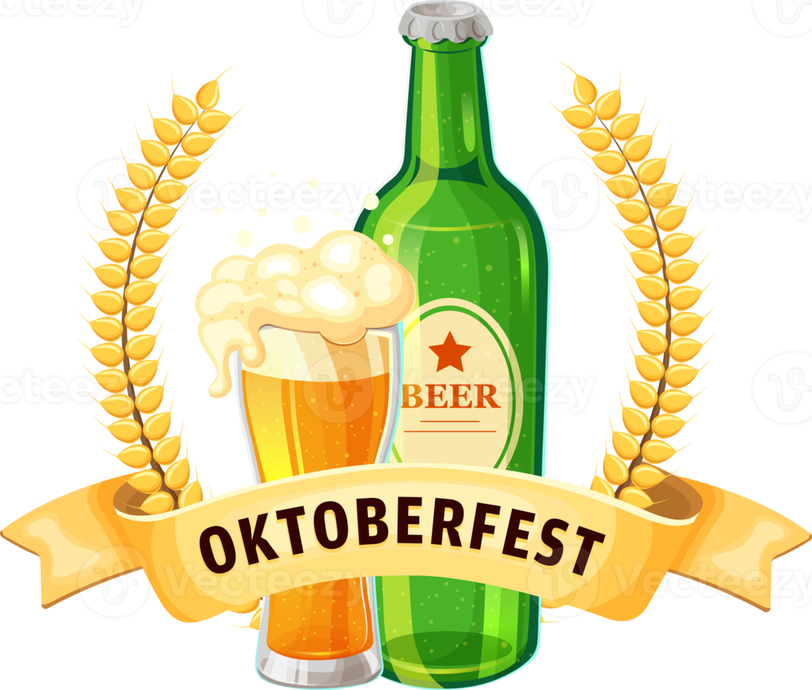 Delicate Oktoberfest elements png
