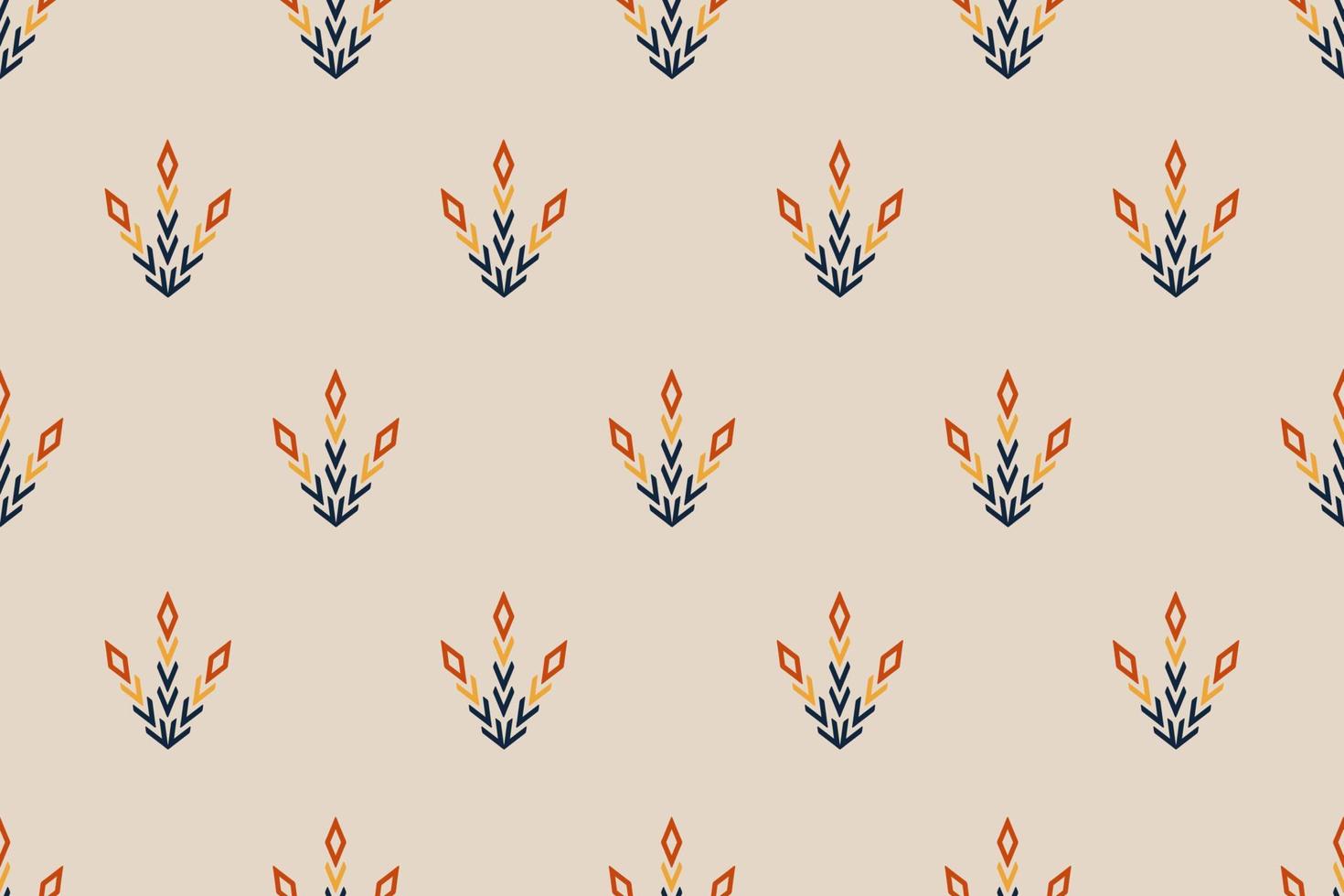 Ethnic seamless pattern in tribal. American, Mexican style. vector