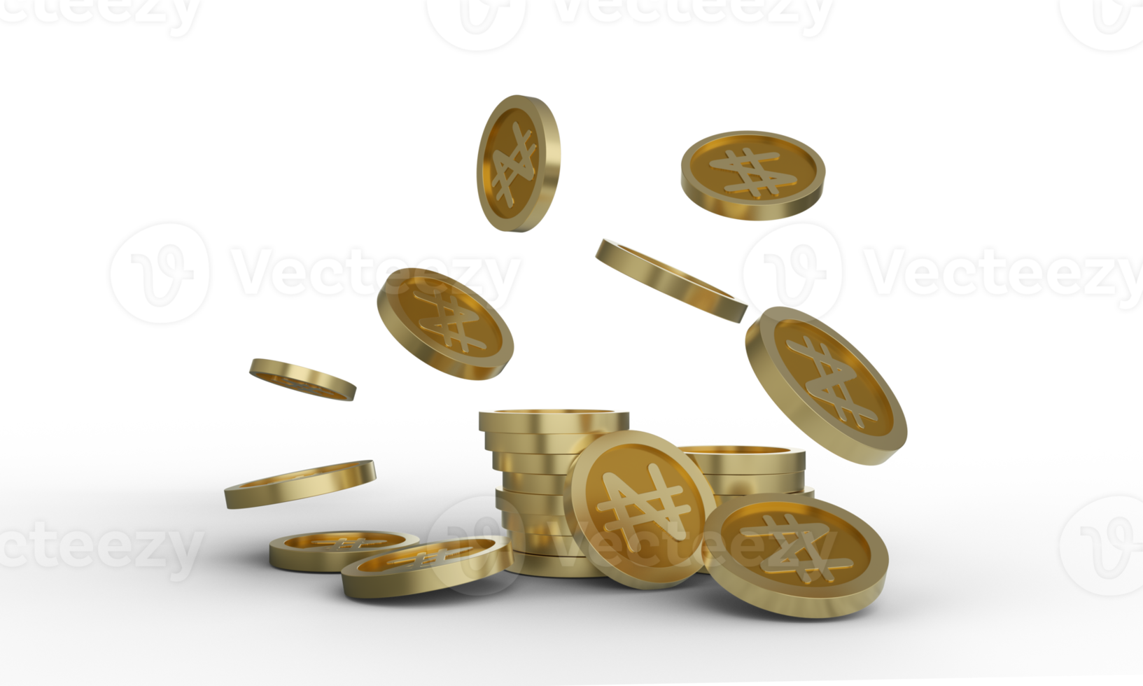 3D Rendering Of Nigerian Naira Coins Concept Naira Sign Design 3d-rendering-of-nigerian-naira-coins-concept-naira-sign-design