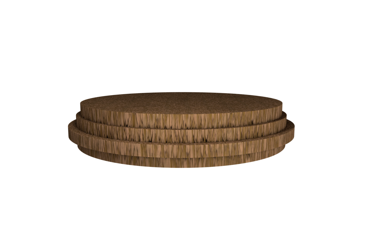 elemento de forma de podio 3d png