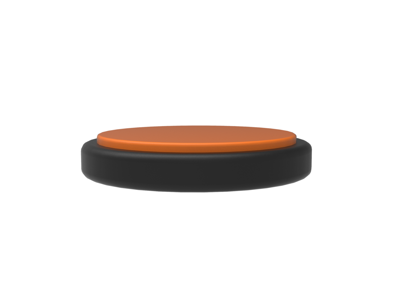 3D podium shape element png