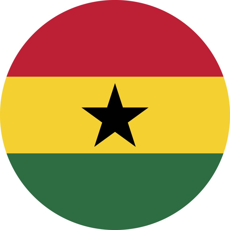 Circle flag of Ghana. png