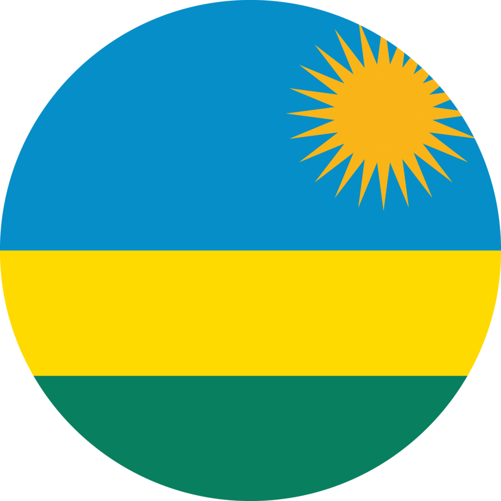 Circle flag of Rwanda. png