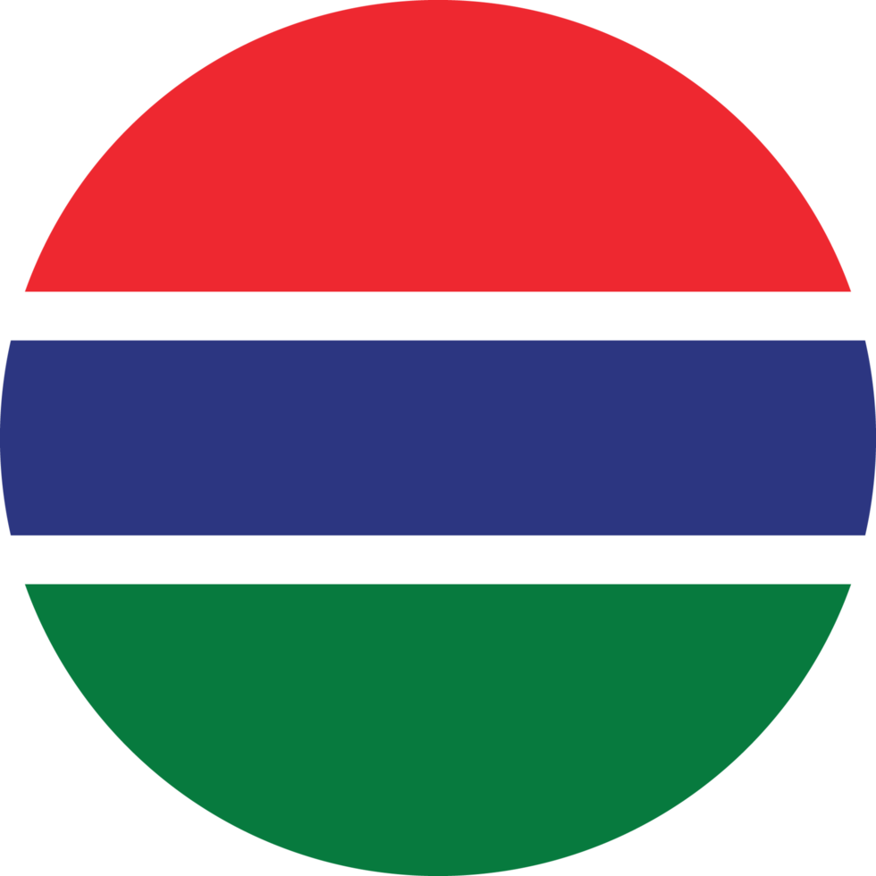 Circle flag of Gambia. png
