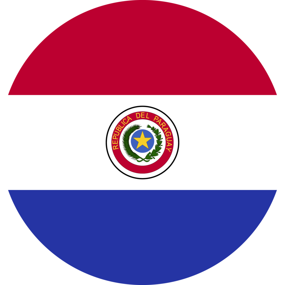 Circle flag of Paraguay. png