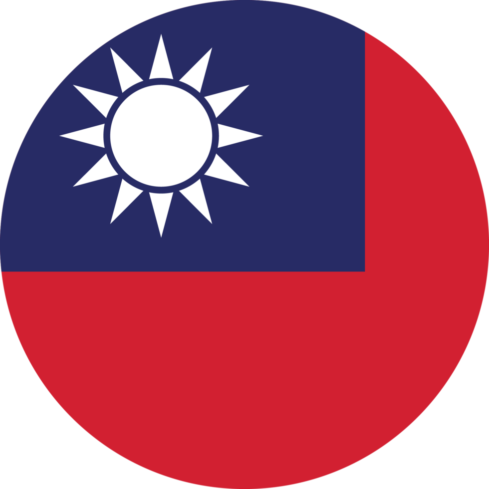 Circle flag of Taiwan. png