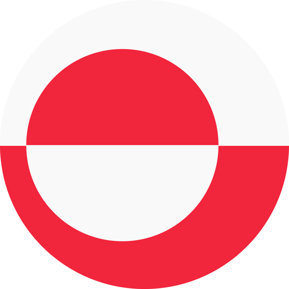 Circle flag of Greenland. png