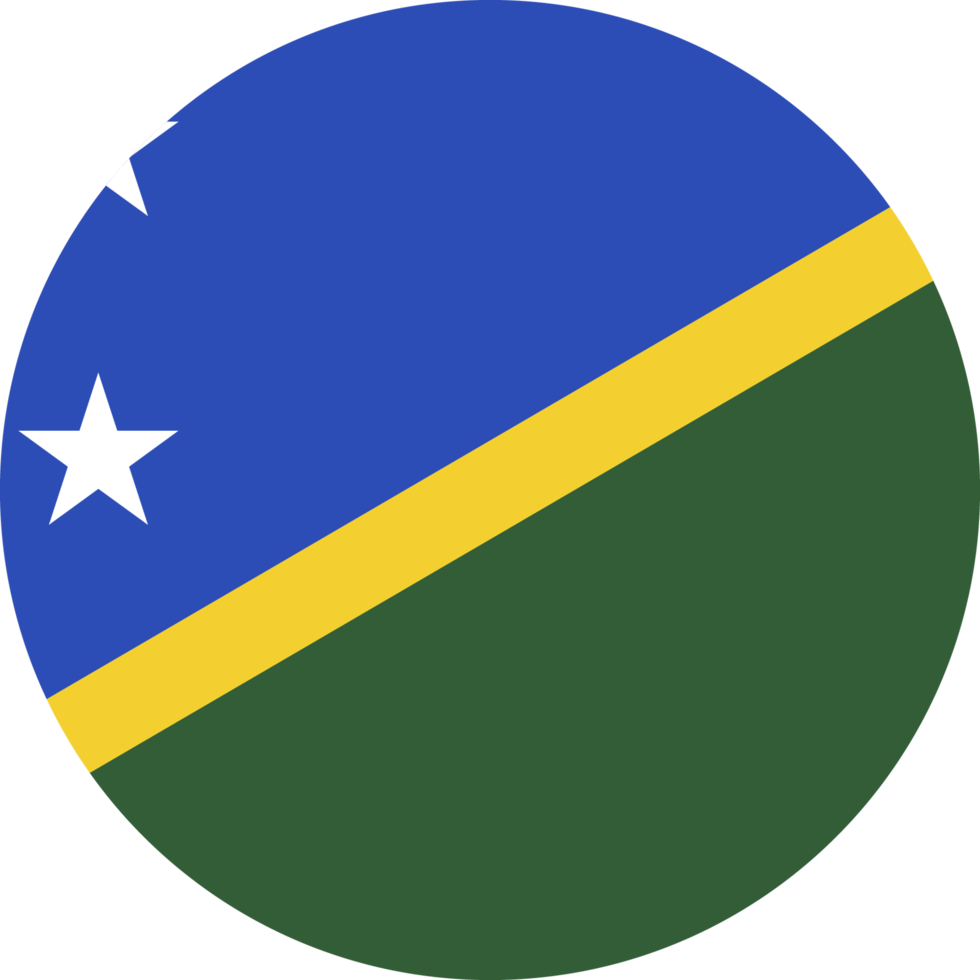 Circle flag of Solomon Islands. png