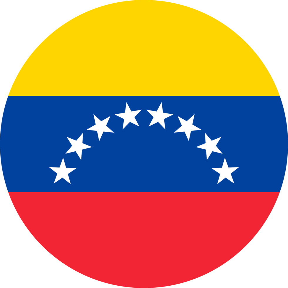 drapeau de cercle du venezuela. png