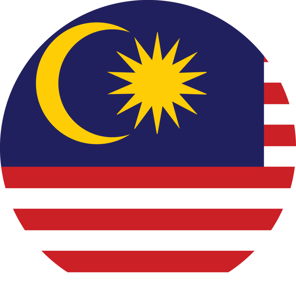 cerchio bandiera di Malaysia. png