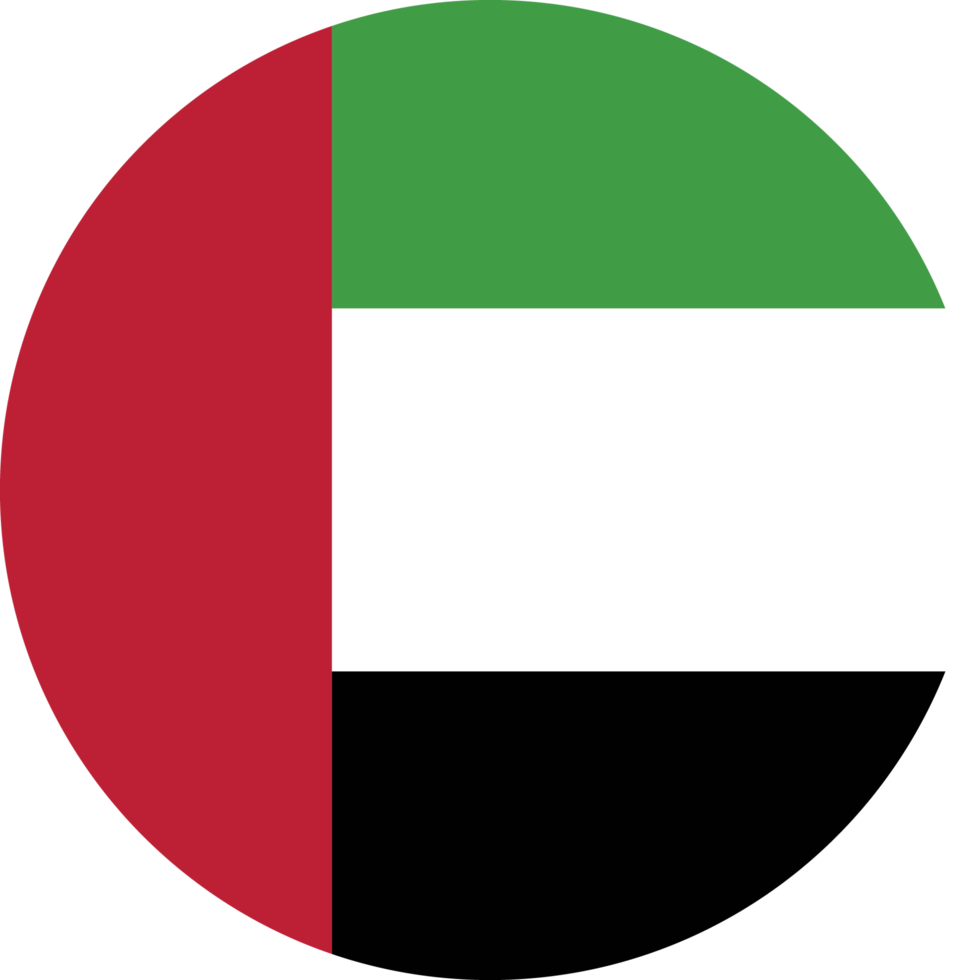 drapeau de cercle des émirats arabes unis. png