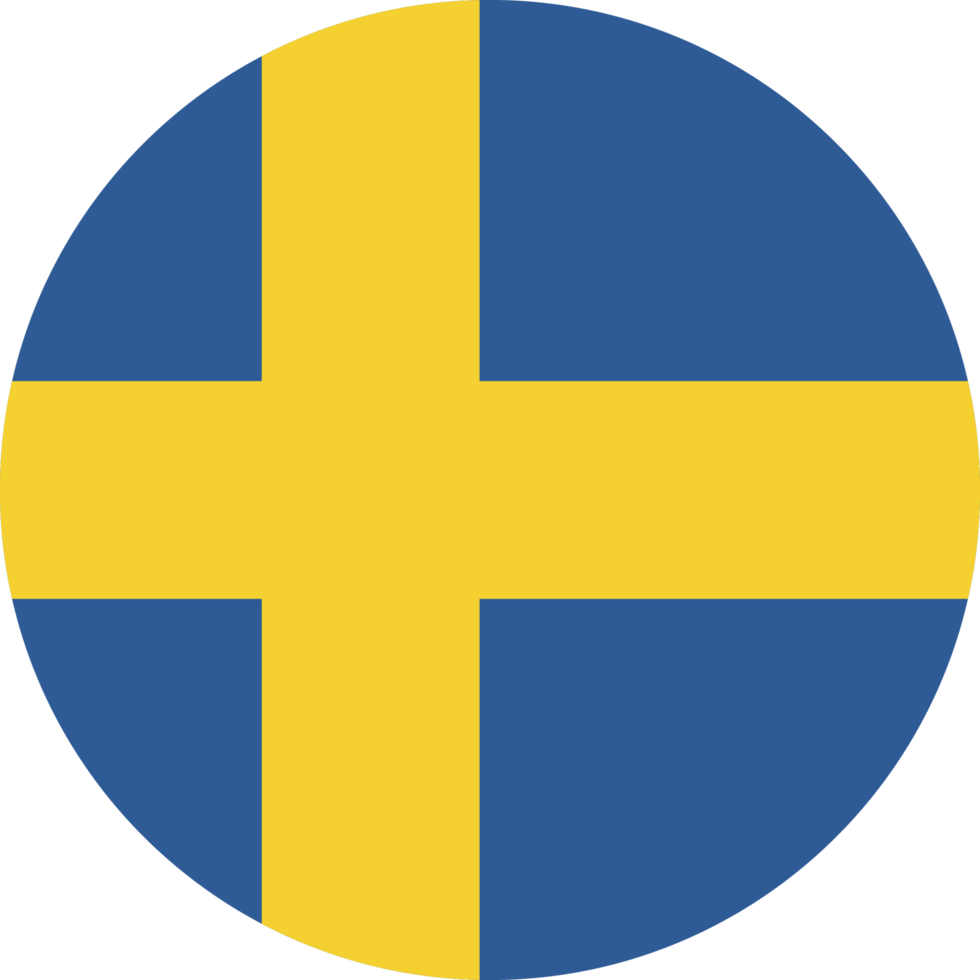 Circle flag of Sweden. png