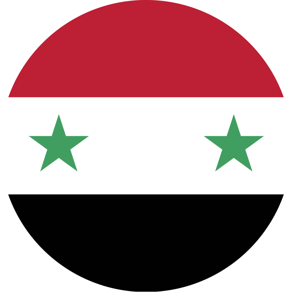 drapeau de cercle de la syrie. png