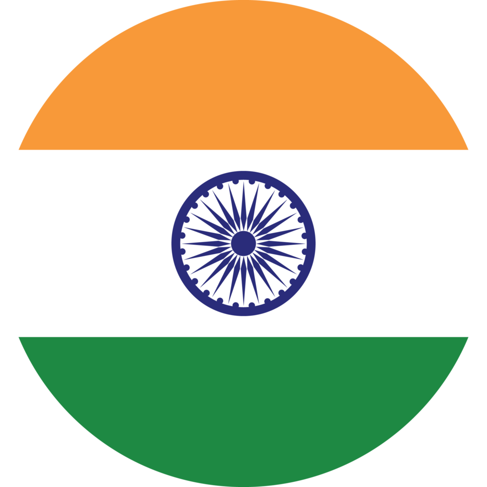 Circle flag of India. png