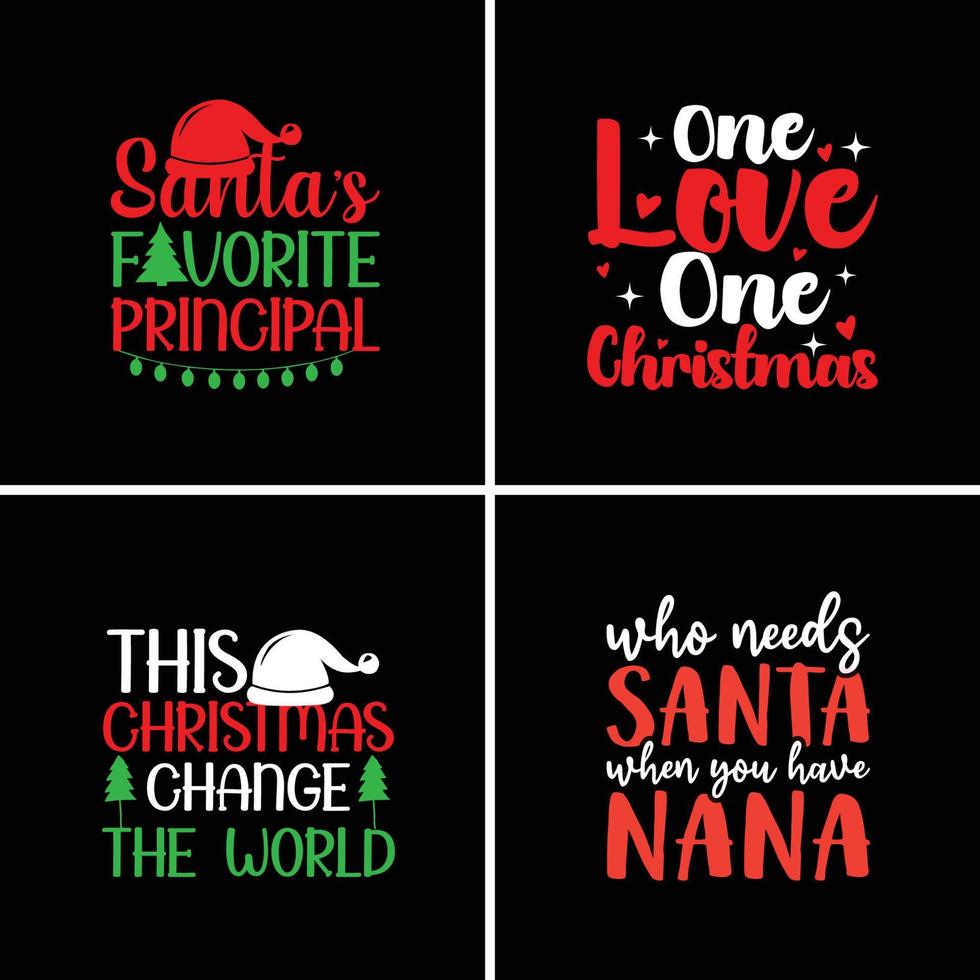 Christmas Sublimation Bundle Design vector
