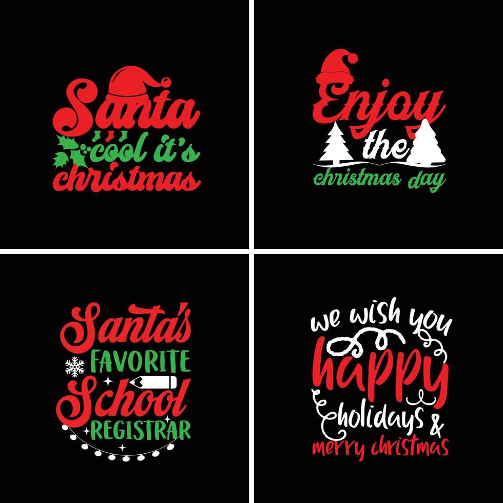 Christmas Sublimation Bundle Design vector