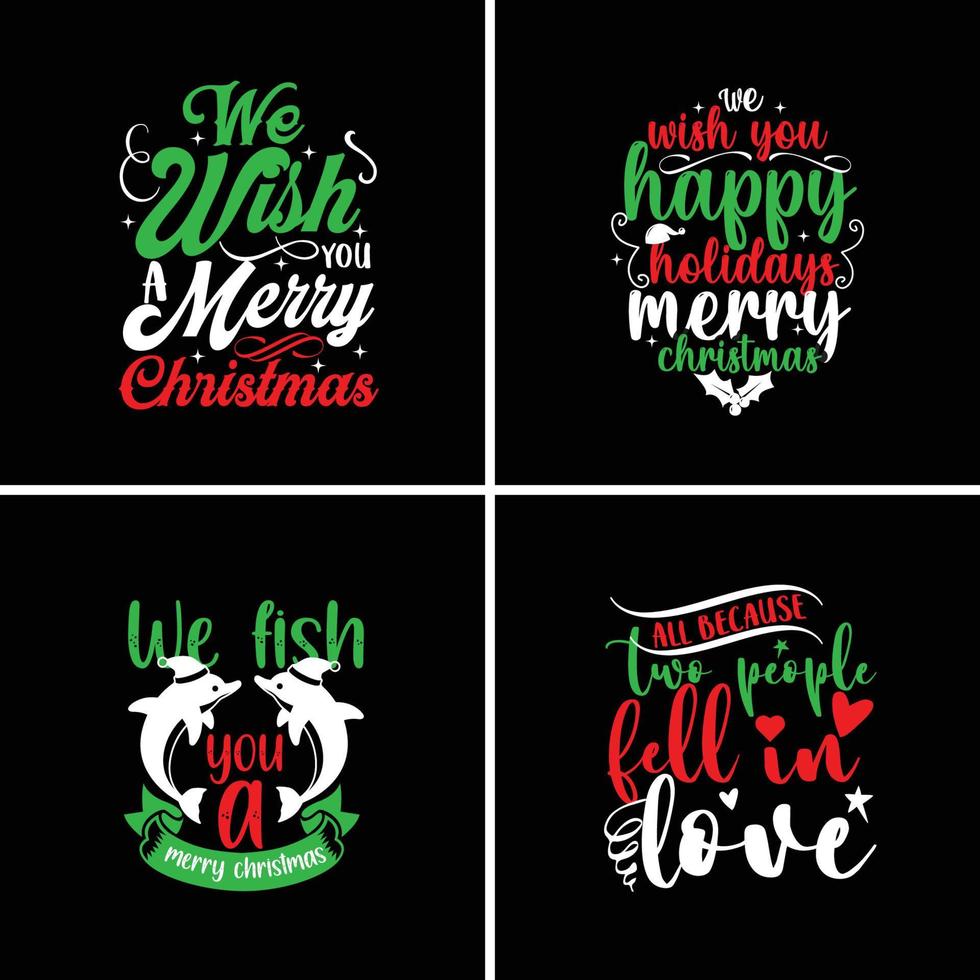 Christmas Sublimation Bundle Design vector
