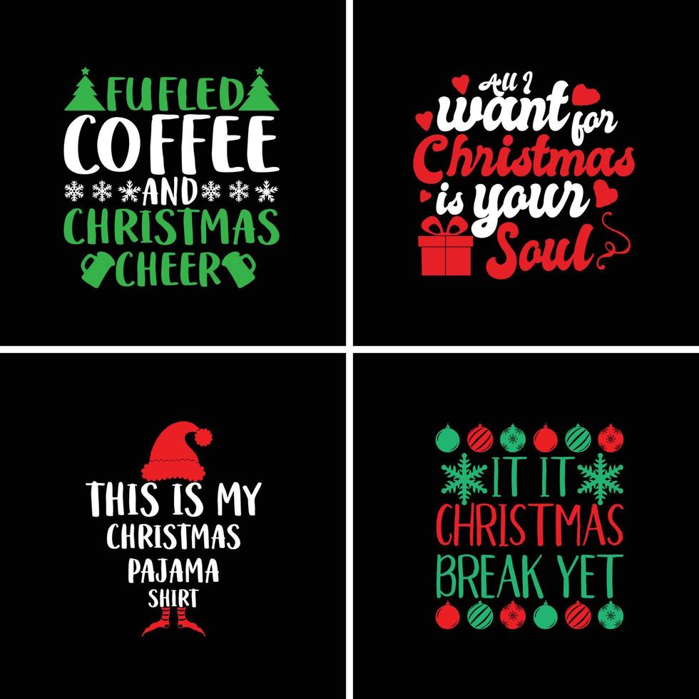 Christmas Sublimation Bundle Design vector
