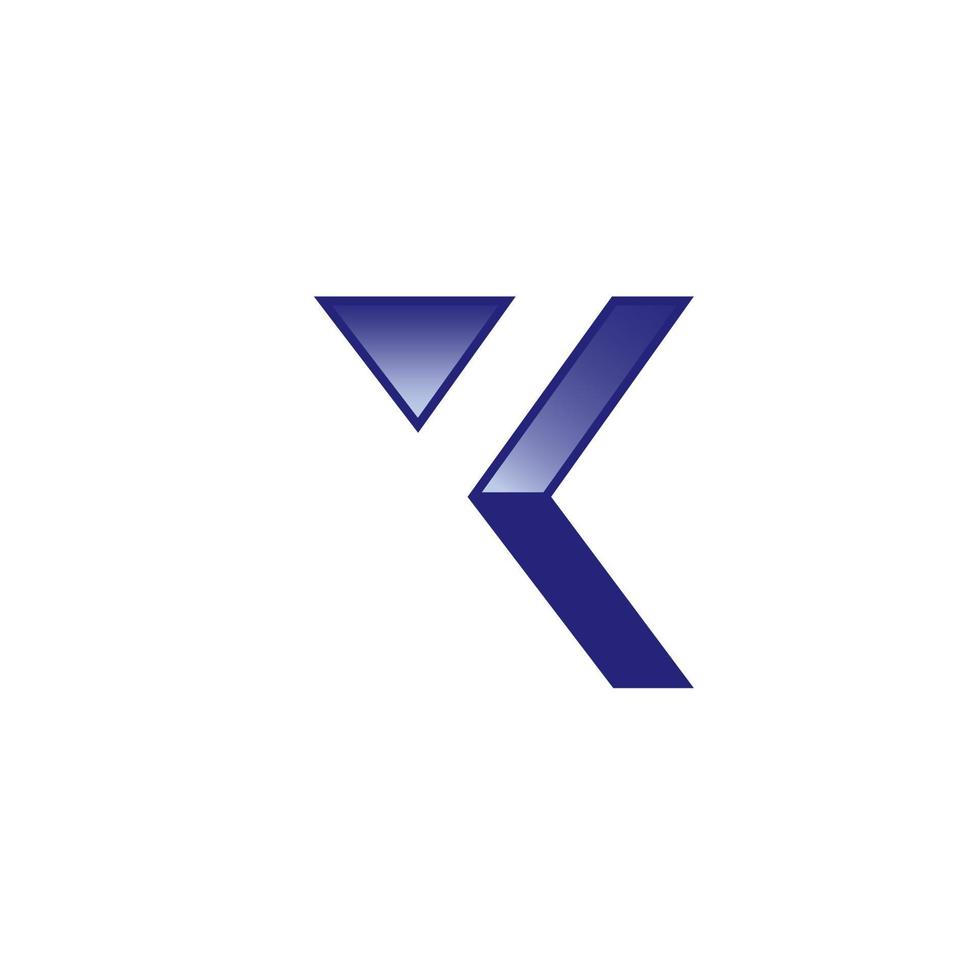 this K letter i con design for your business vector