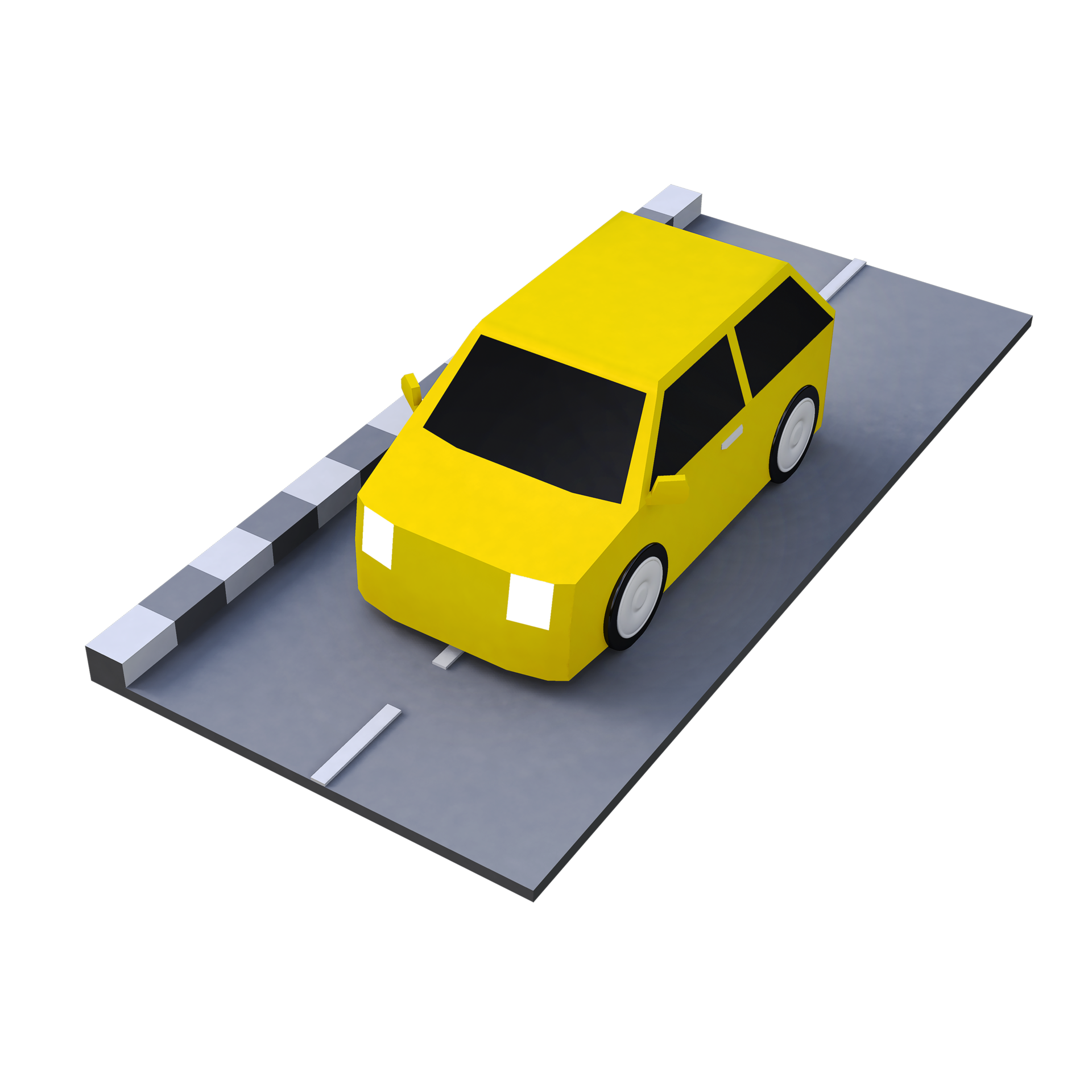3D Car With Yellow Color 11572129 PNG 3d-car-with-yellow-color-11572129-png