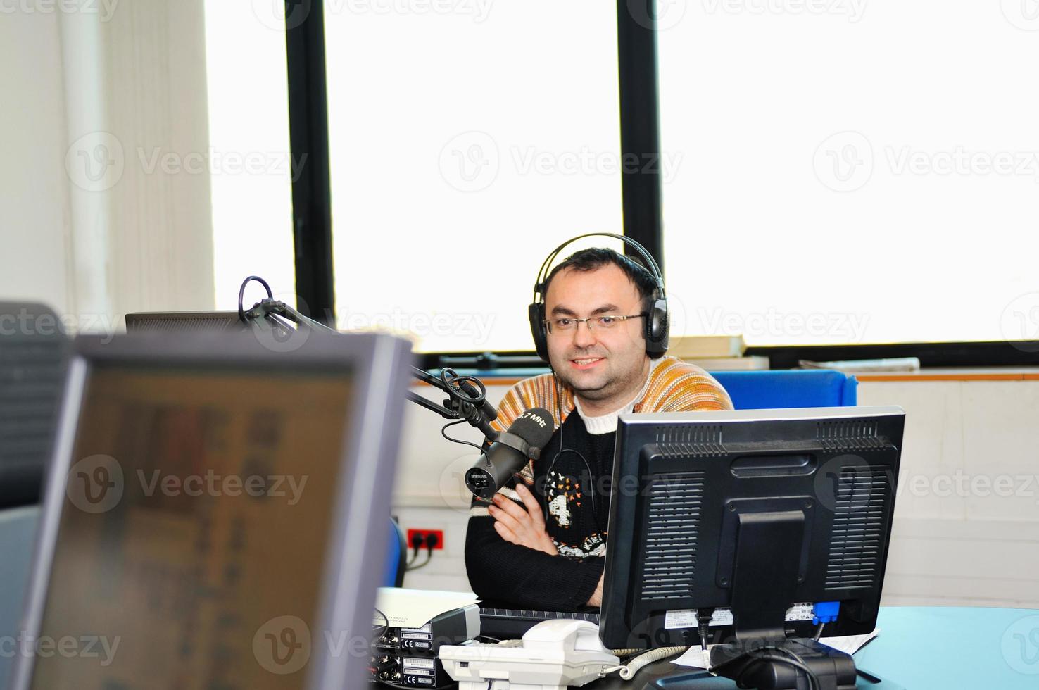 Radio station view photo