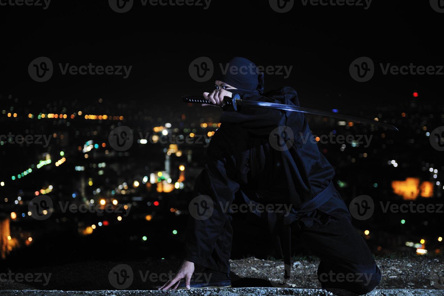 Ninja at night photo