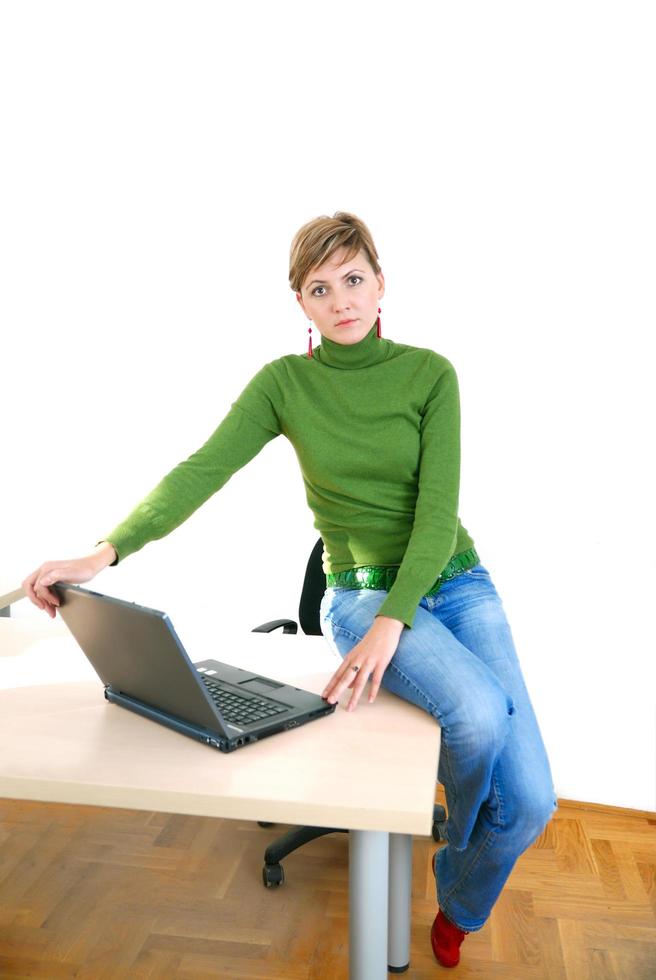 Business woman portrait photo