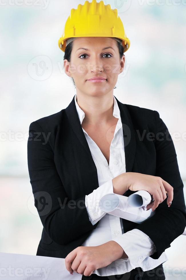 architect woman view photo