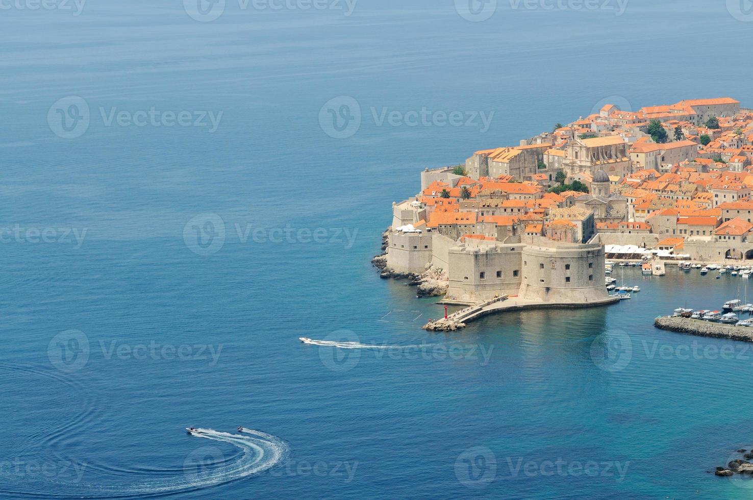 Dubrovnik town view photo