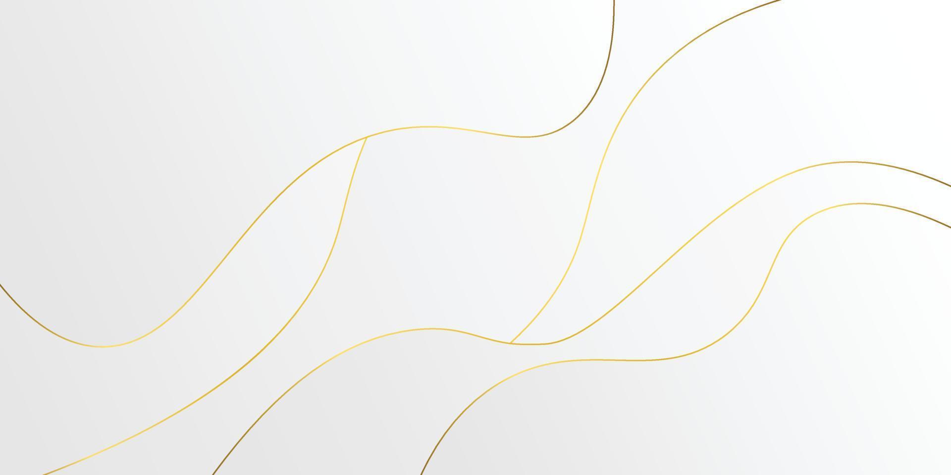 White futuristic gold pattern abstract background with wavy shape, white abstract use for business, corporate, institution, poster, template, party, festive, seminar, advertising, vector, illustration vector
